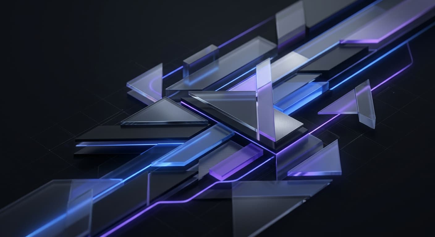 Abstract editorial visual representing a ecommerce website refresh project